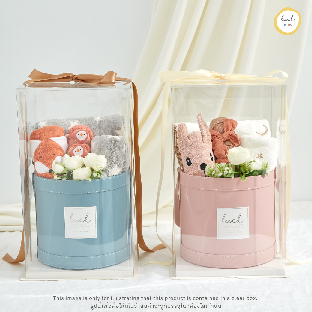 Newborn Gift Set - Baby A (Barely Pink)