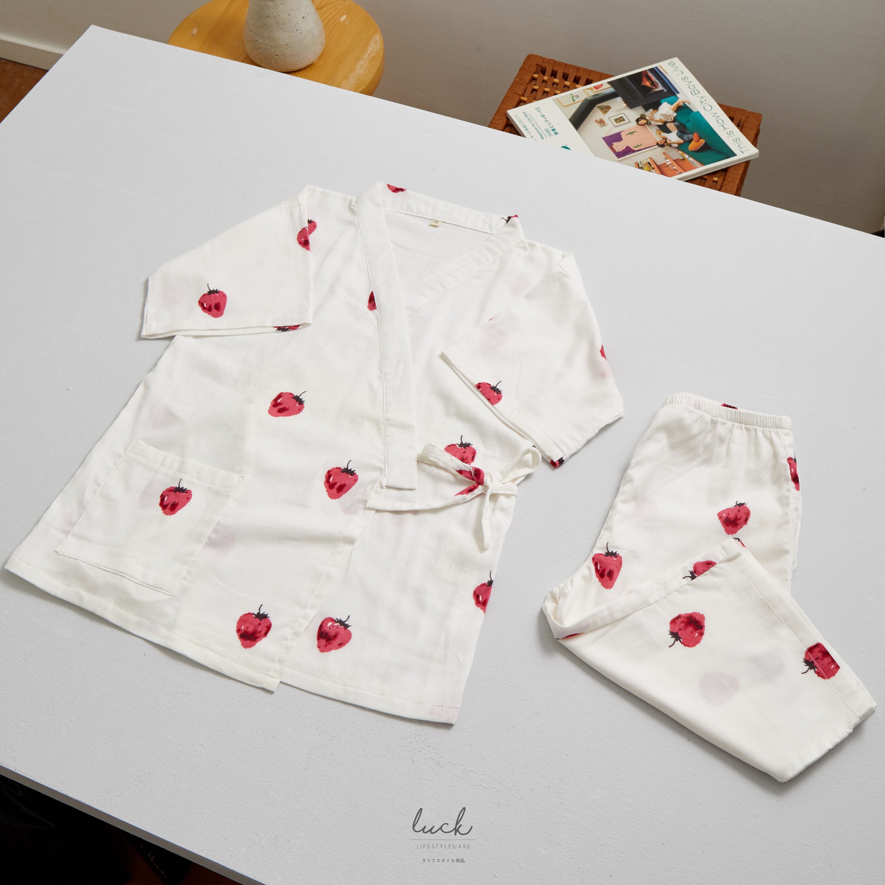 ชุดนอนเด็กกิโมโนญี่ปุ่น Japanese Kimono Pajamas For Kids