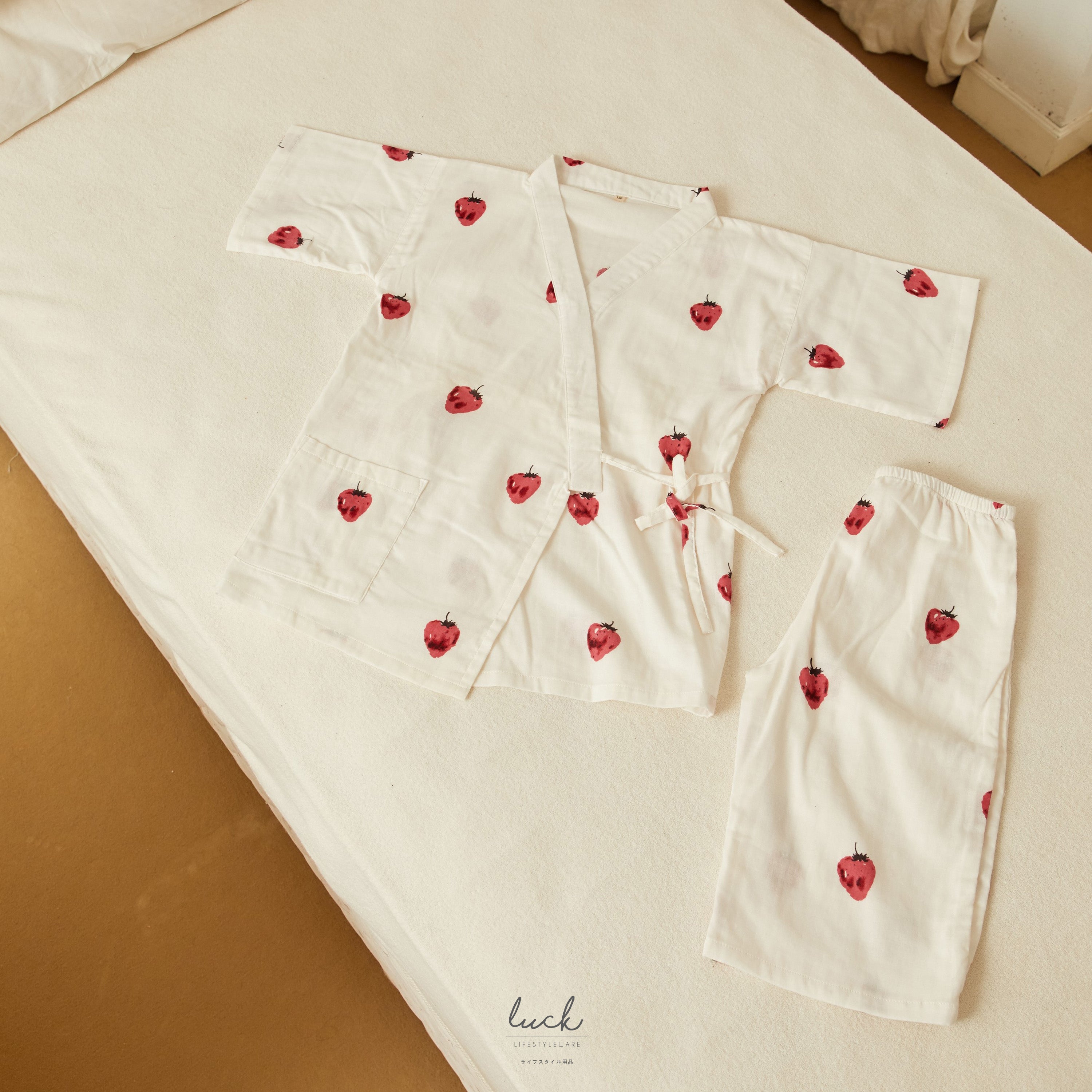ชุดนอนเด็กกิโมโนญี่ปุ่น Japanese Kimono Pajamas For Kids